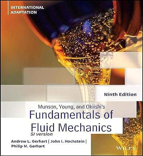 Textbook cover for "Fundamentals of Fluid Mechanics," ninth edition.