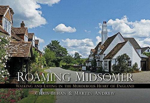 Book cover depicting a quaint English village street scene.