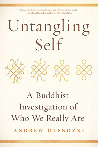 Book cover: "Untangling Self" with golden designs and text.