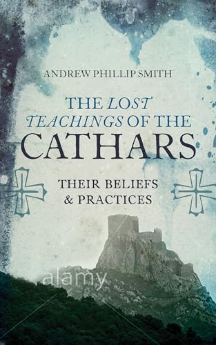 Book cover with castle image and text: “The Lost Teachings of the Cathars.”
