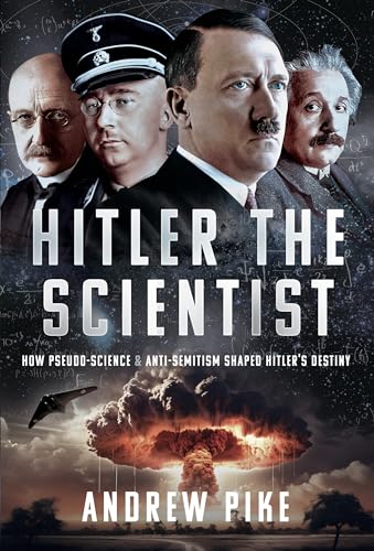 Book cover featuring portraits of Hitler, Einstein, and others with an explosion.