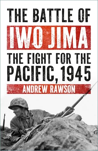 Book cover depicting a WWII soldier in combat on Iwo Jima.
