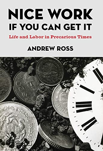 Book cover with coins, a clock, and ants on a dark background.