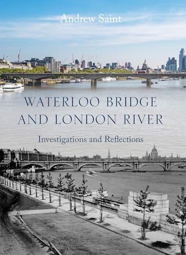 Book cover: Waterloo Bridge over the Thames, with historical image below.