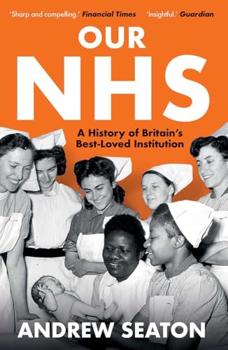 Book cover featuring smiling nurses in white caps and uniforms holding a newborn baby.