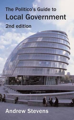 Book cover: “Politico’s Guide to Local Government” with a modern building image.