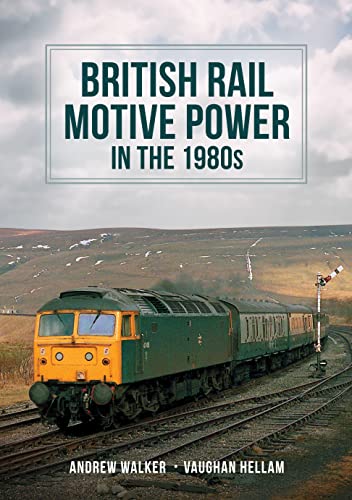 Book cover featuring a green British Rail diesel locomotive in a landscape.