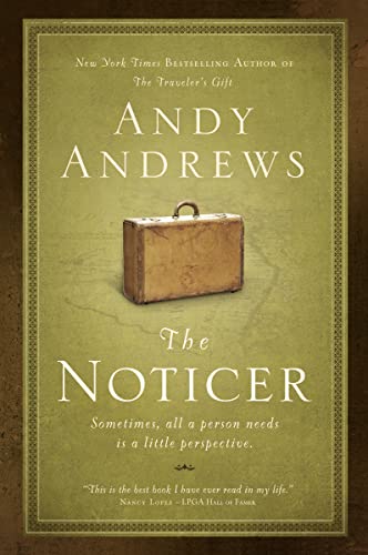 Book cover: green textured background, brown suitcase, and white text.