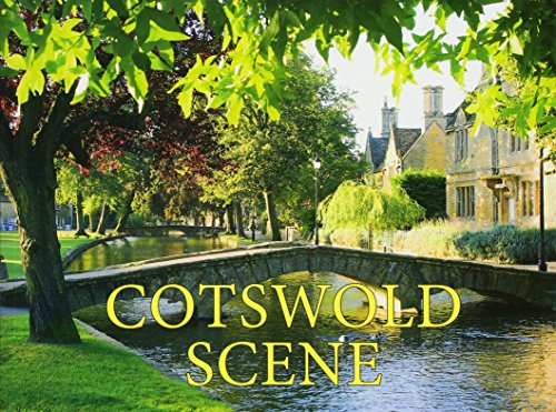 Stone bridge over a river, with buildings and trees in Cotswold village.