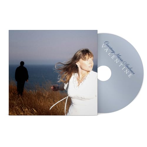 CD cover for Courtney Marie Andrews’ “Valentine” featuring a woman by the sea.
