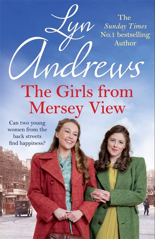 Book cover featuring two smiling women in 1930s attire, Liverpool backdrop.
