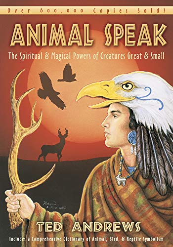 Book cover featuring a person wearing an eagle headdress, holding antlers against a sunset.