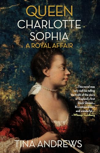 Book cover featuring a portrait of Queen Charlotte Sophia, side profile.