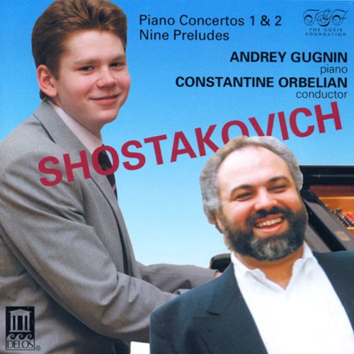 CD cover featuring portraits of Andrey Gugnin and Constantine Orbelian.
