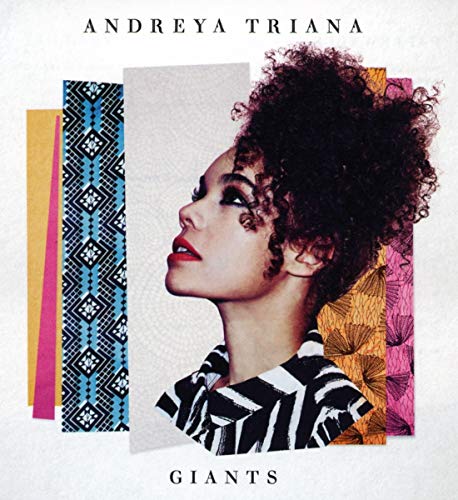 CD cover for Andreya Triana’s “Giants” featuring a woman’s profile.