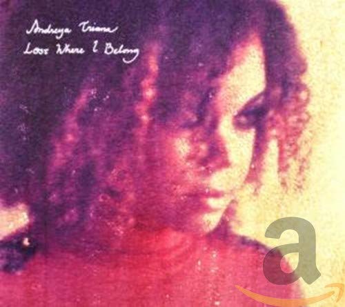 CD cover featuring a portrait of Andreya Triana with reddish tones.