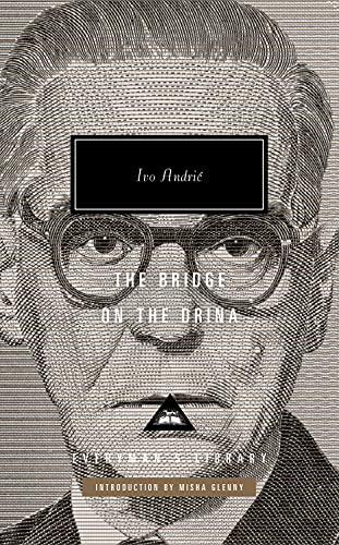 BookSTLT;Book cover featuring a detailed line-art portrait of Ivo Andrić wearing glasses.