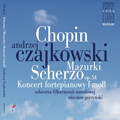 CD cover for Andrzej Czajkowski performing Chopin piano works.