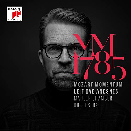 CD cover featuring pianist Leif Ove Andsnes and red text "M 1785".