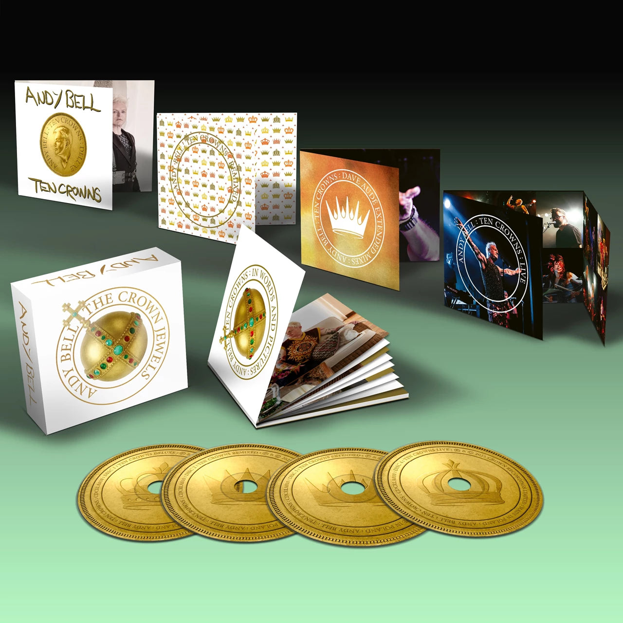 Andy Bell - The Crown Jewels (4CD) [CD]