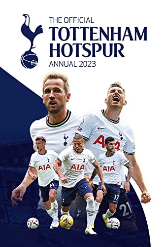 Tottenham Hotspur Annual 2023 cover featuring footballers Harry Kane and Son Heung-min.