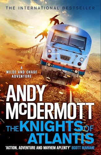 Book cover: train speeding toward viewer, figures falling from above.
