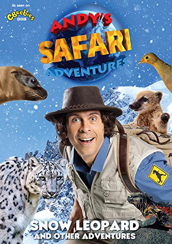 DVD cover featuring a man surrounded by animals, including a snow leopard, against a snowy backdrop.
