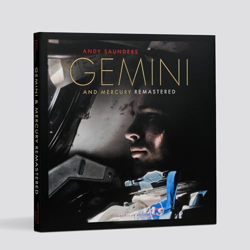 Book cover featuring a portrait of an astronaut with the title “Gemini.”