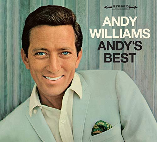 Album cover featuring a portrait of singer Andy Williams in a suit.
