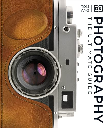 Book cover featuring a vintage camera lens and the title "Photography.