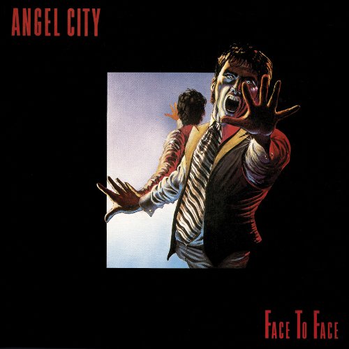 CD case with Angel City artwork and title, Face To Face, on front cover.