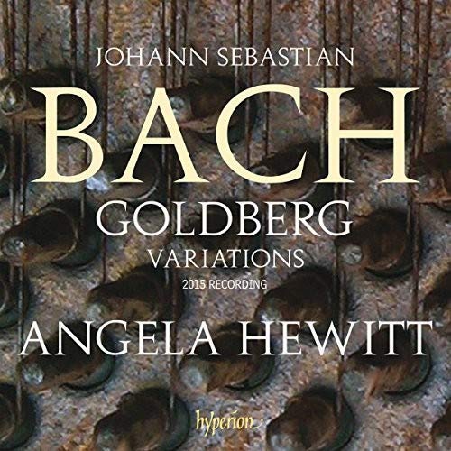 CD cover for Angela Hewitt’s recording of Bach’s Goldberg Variations.