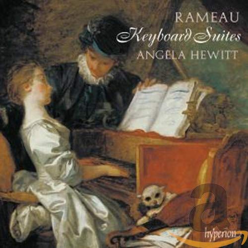 Cover of "Rameau: Keyboard Suites" by Angela Hewitt, featuring a classical painting.