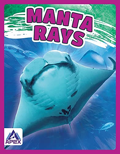 Book cover featuring a large manta ray swimming underwater.