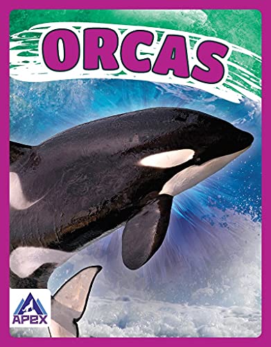 Book cover featuring a close-up of an orca swimming in blue water.