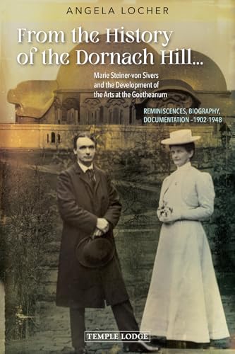Book cover featuring a couple and the Goetheanum building in the background.