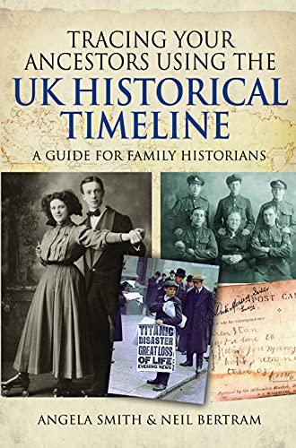 Book cover with vintage photos relating to UK history and genealogy.