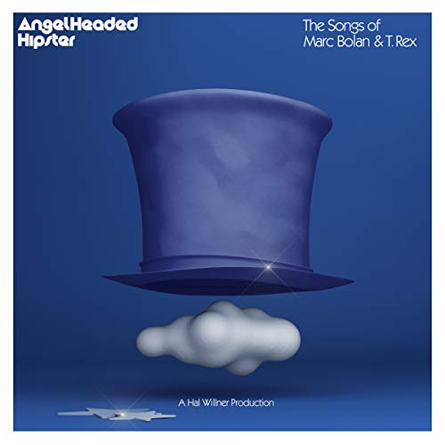 A vinyl album cover featuring a blue top hat on a cloud against a blue background.