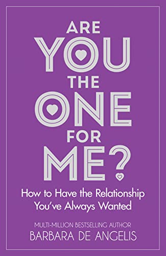 Book cover with purple background and white text titled Are You the One for Me.