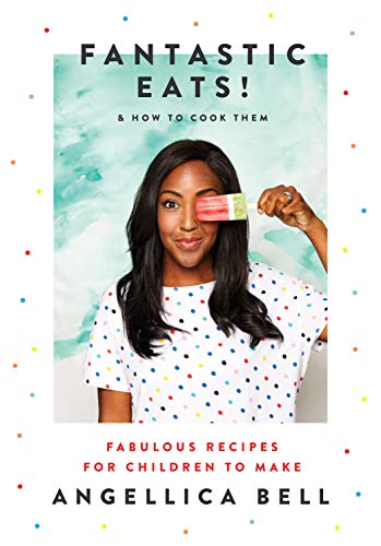 Cookbook cover featuring a woman holding a colorful popsicle.