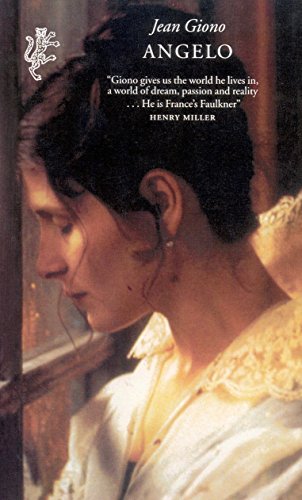 Book cover of “Angelo” featuring a portrait of a woman in profile.