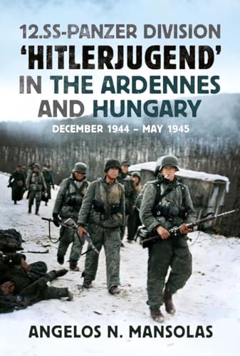 Book cover depicting German soldiers in winter combat, 1944-1945.