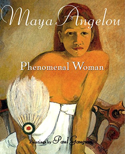 Book cover: "Phenomenal Woman" by Maya Angelou with Gauguin painting.