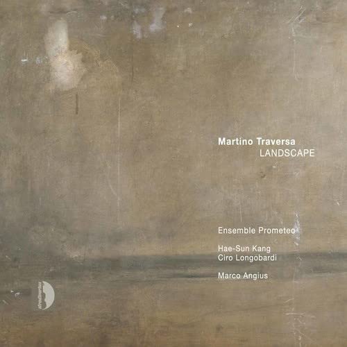 CD cover for “Landscape” by Martino Traversa and Ensemble Prometeo.