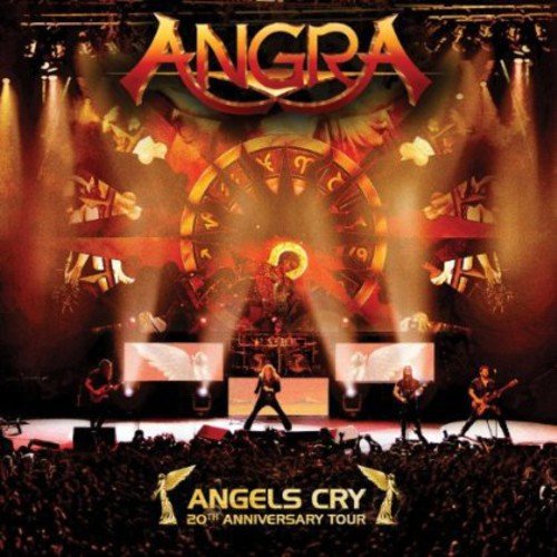 Angra album cover: band performing on stage with dramatic lighting.