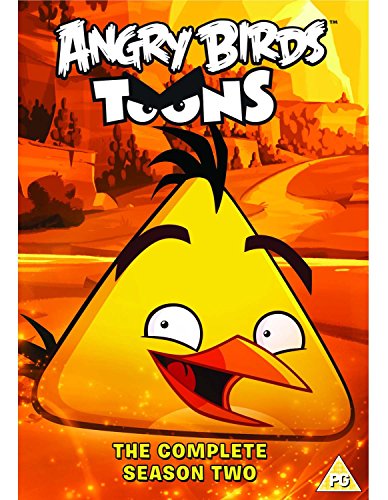 DVD cover featuring a cartoon yellow triangular bird against an orange landscape background.