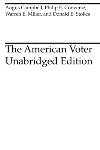 Book cover: “The American Voter, Unabridged Edition” with author names.