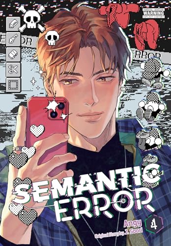 A young man with brown hair takes a mirror selfie on this comic cover.