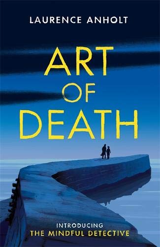 Book cover: "Art of Death" with figures on a cliff edge.