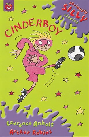 Book cover: cartoon boy in pink kicking a soccer ball.